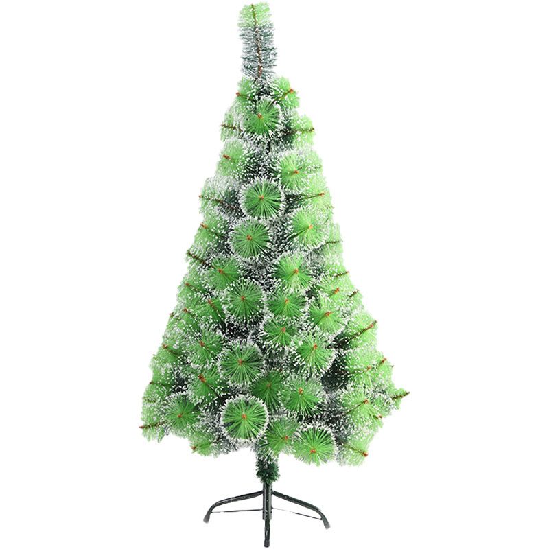 圣诞树外贸1.8m圣诞雪花双色松针树门店商场酒店橱窗圣诞节装饰