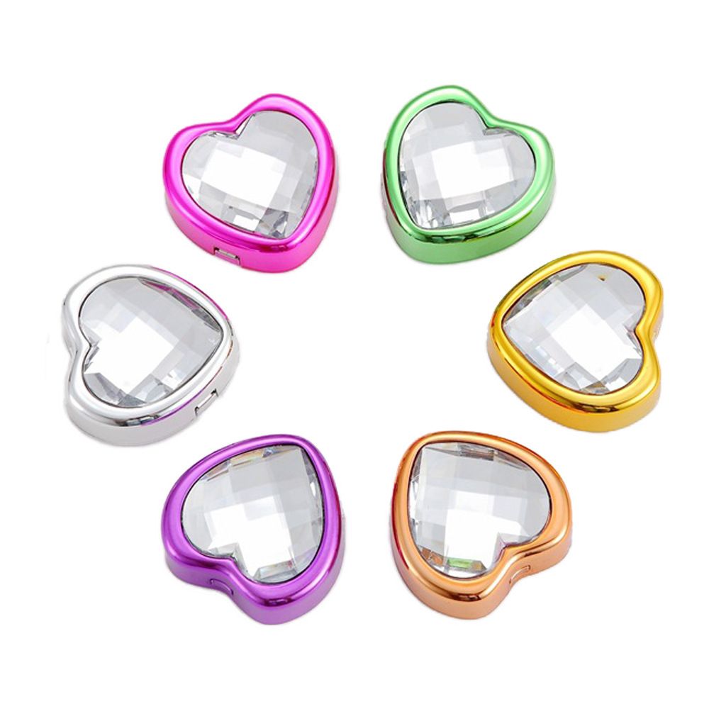 【 New launch 】3W mini portable heart LED nail lamp diamond LED phototherapy machine USB nail lamp