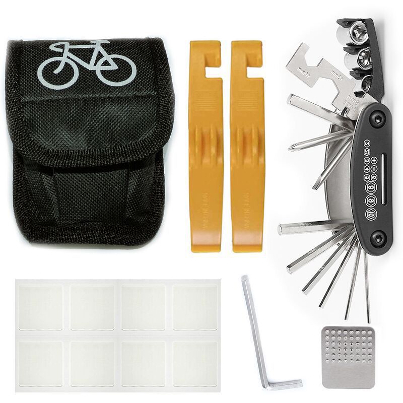 211213 Bicycle tire repair tool Multi-functional combination tool set repair repair tire repair tool