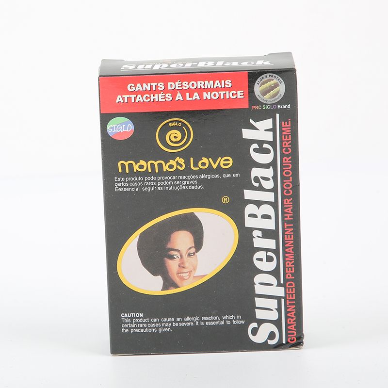 Super black hair dye guranteed permanent hair colour creme thumbnail