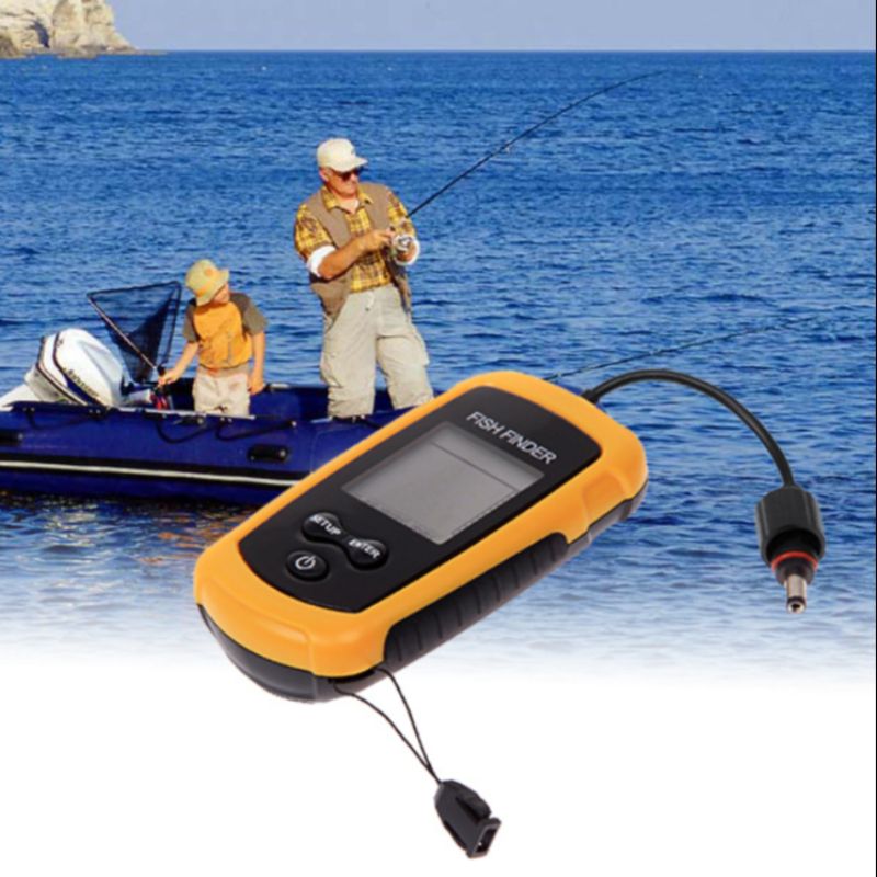 声纳探鱼器fish finder达探测鱼群超声波探鱼器,鱼探器详情图1