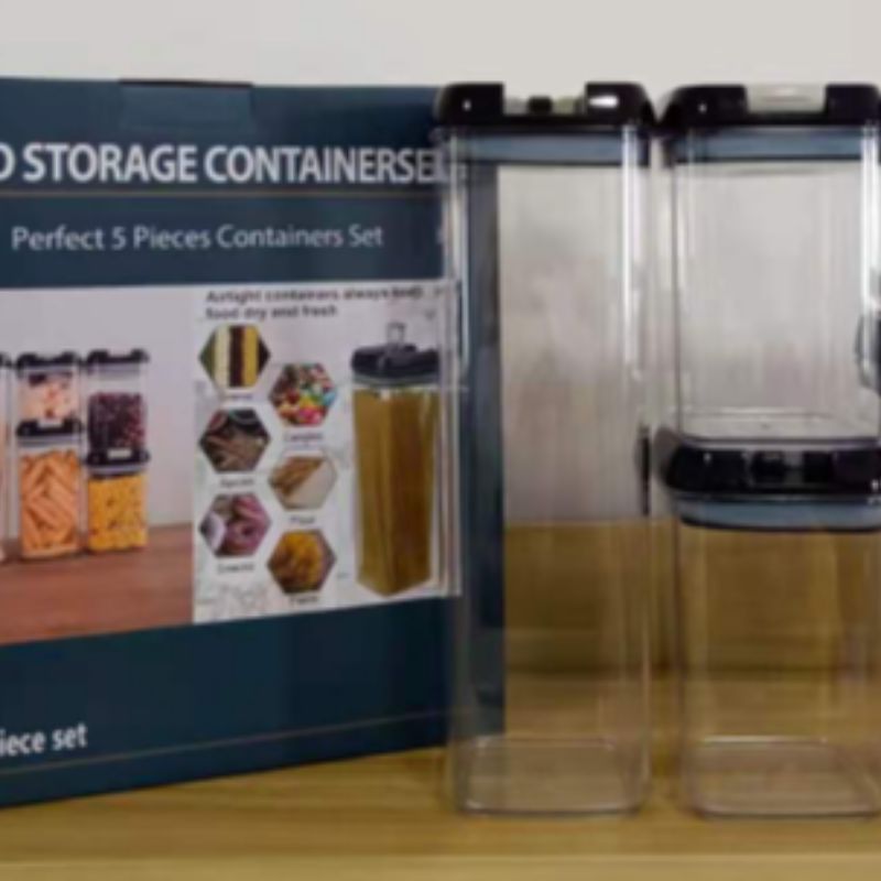 5PCS food storage jars full figure