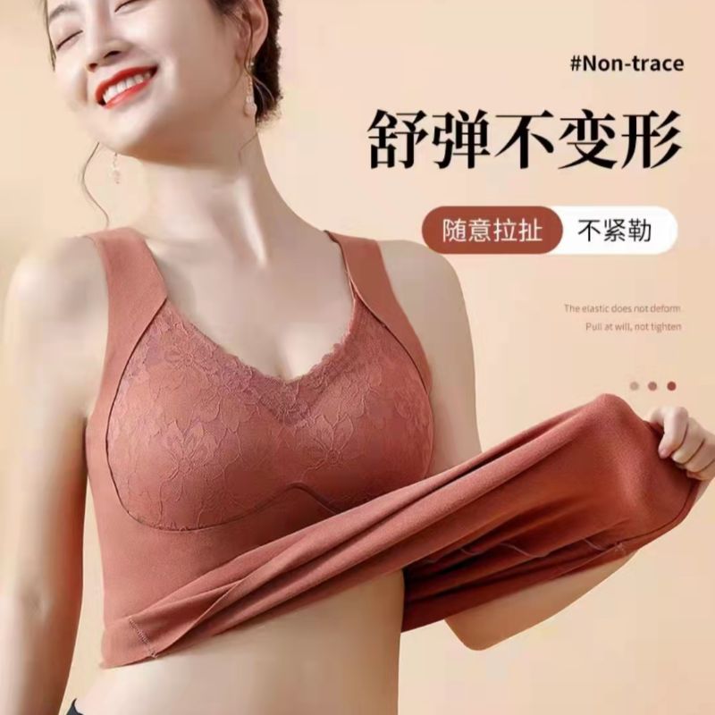 8816 German velvet lace thermal vest Item Picture