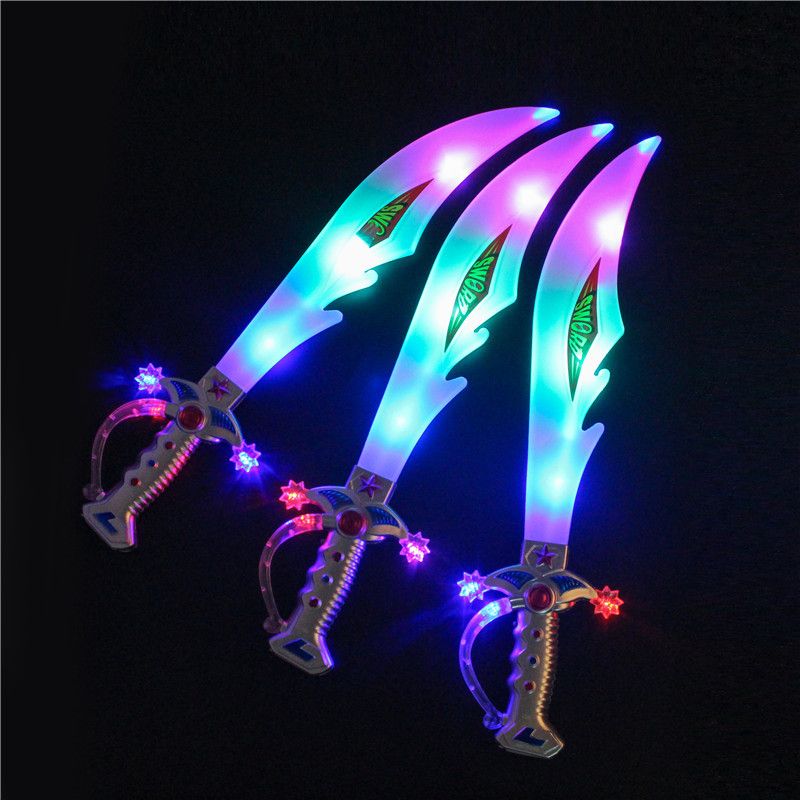 Children's toys, sword boys, music, sound and light, sword weapons, luminous toys, children's gifts, street stall supplies Item Picture