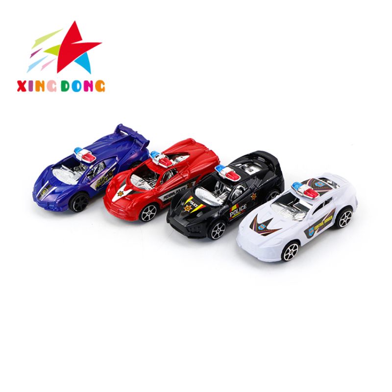 Juguetes para niños huong force car police car cuatro colores OPP bag details Picture