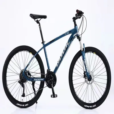 Adult mountain bike 27.5 inch 27-speed imitation carbon soil aluminum alloy frame thumbnail
