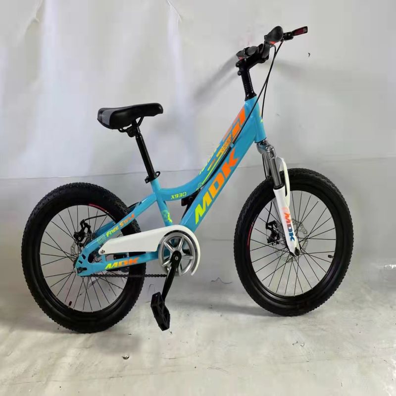 Children student mountain bike 20 inch single speed high carbon steel frame