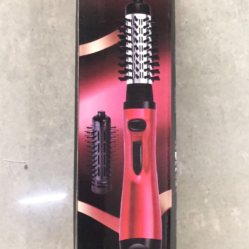 Two-in-one curling hot air comb