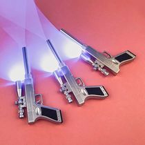 Creative Led Light Sniper flashlight with light Neutral pen Cartoon signature pen Student stationery brush pen