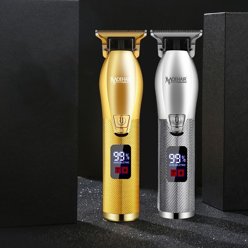 In Stock New Design Electric Cordless Men Grooming Hair Trimmer LCD Display Professional Hair Clipper full figure