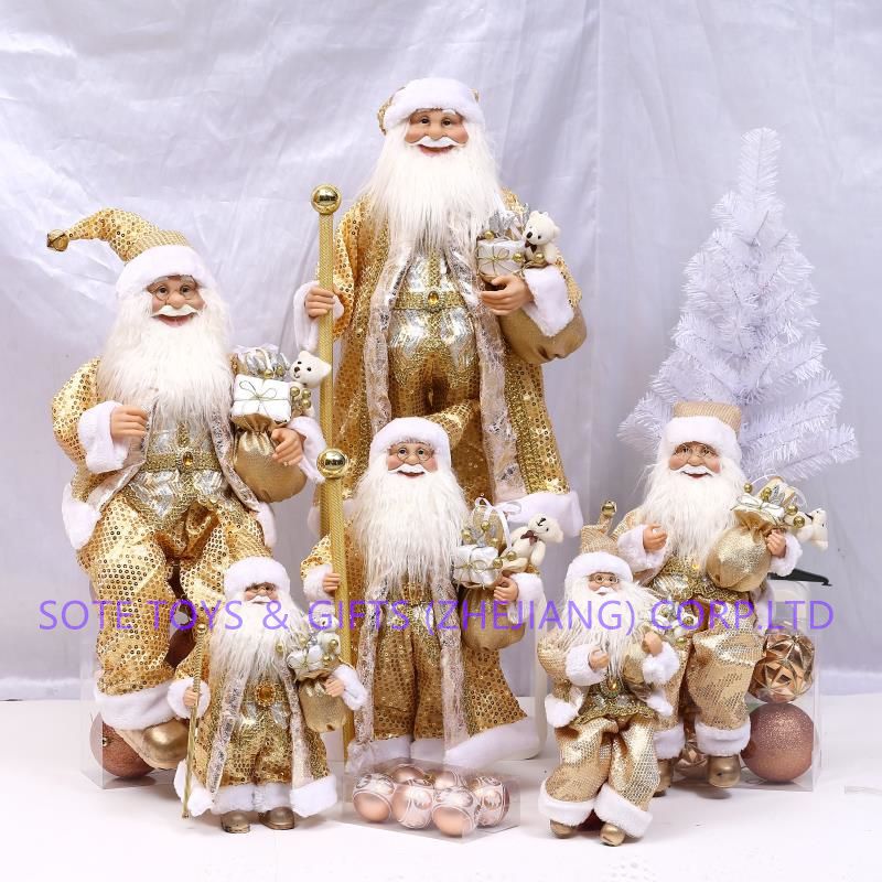 Factory direct sales of 2022 new Santa Claus Christmas decorations