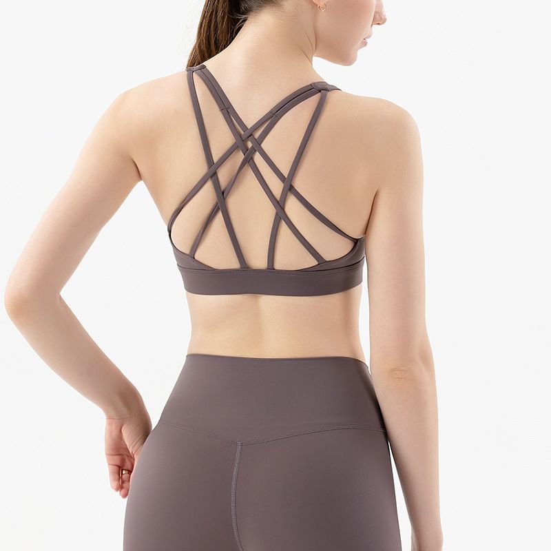 Fitness running sports underwear female beauty back wearing yoga clothes thumbnail