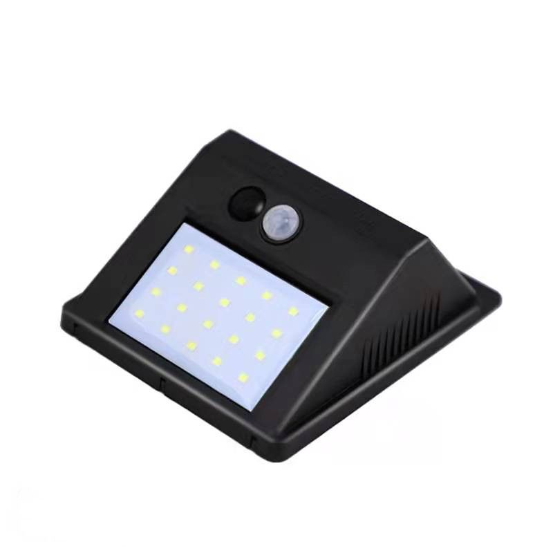 New solar lamp outdoor garden and courtyard lamp 20led human body sensor light control waterproof solar wall lamp Specification image