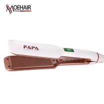 LCD Display Fluffy Ceramic Flat Crimping Iron Plate Mini Hair Crimper Waver Corn 2 in 1 Hair Straightener And Curling Iron