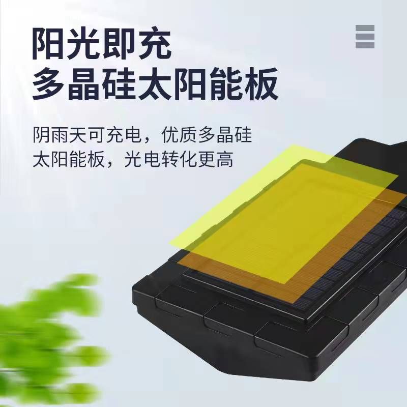 Solar-powered outdoor garden lamps, ultra-bright human body sensor remote control household indoor and outdoor lighting, rainproof led street lamps details Picture