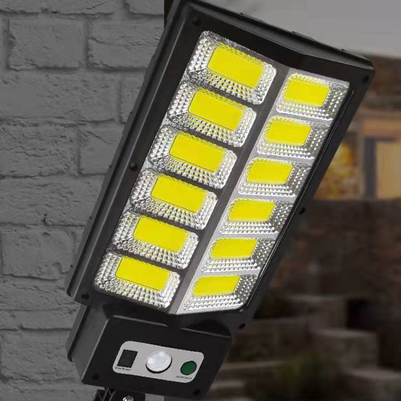 Solar-powered outdoor garden lamps, ultra-bright human body sensor remote control household indoor and outdoor lighting, rainproof led street lamps pic 1