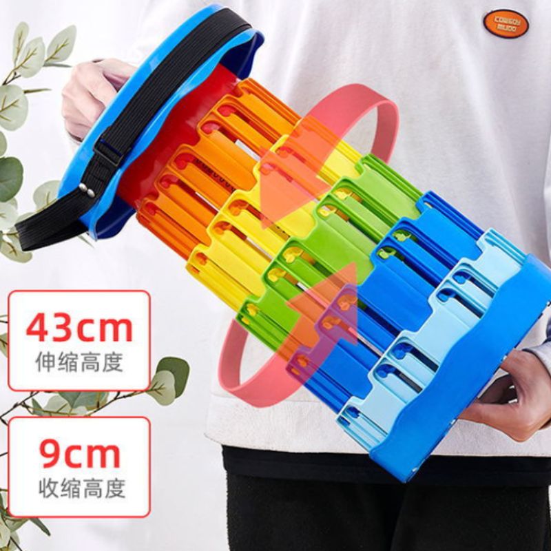 户外旅行彩虹折叠凳子外贸专供细节图