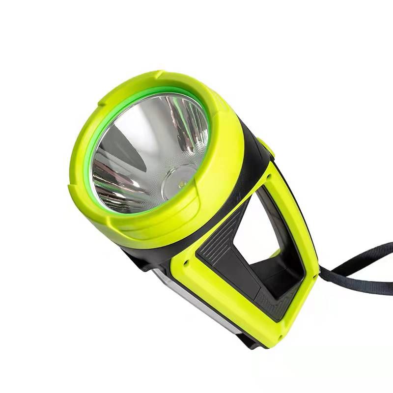 Cross-border best-selling high-power portable searchlight, outdoor camping light, USB with output and input red light warning light Application Scenario