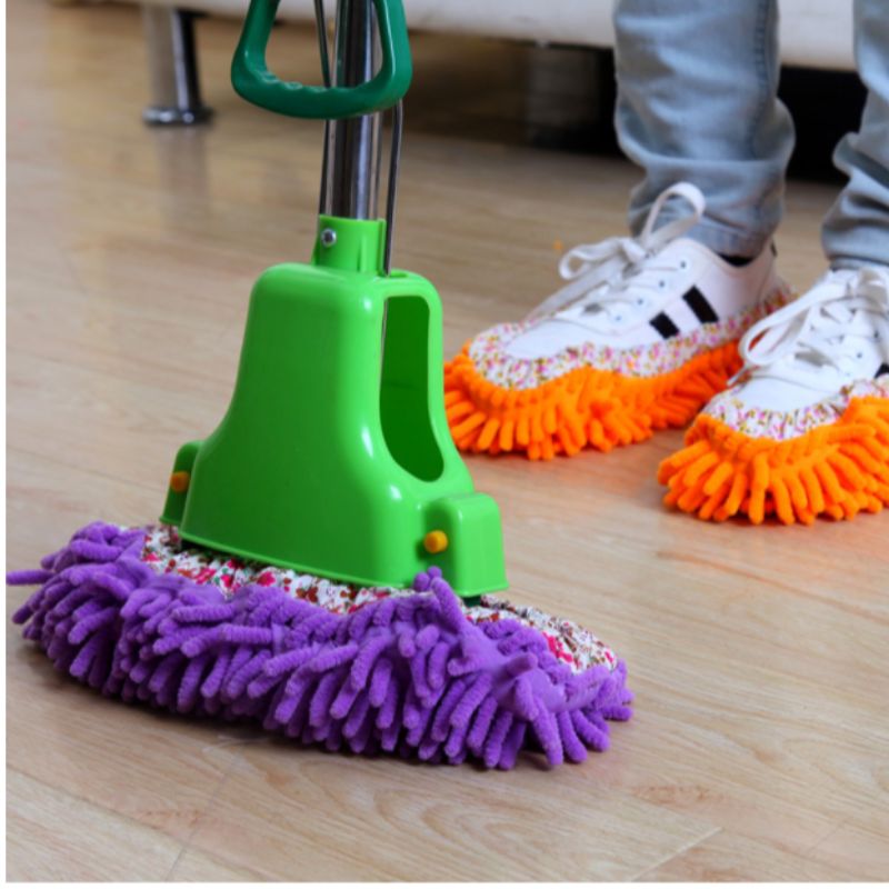 Lazy people mop shoes cover foreign trade
