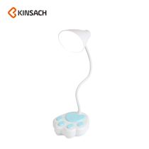 Creative animal cartoon LED rechargeable table lamp Cat claw design eye protection reading folding table lamp