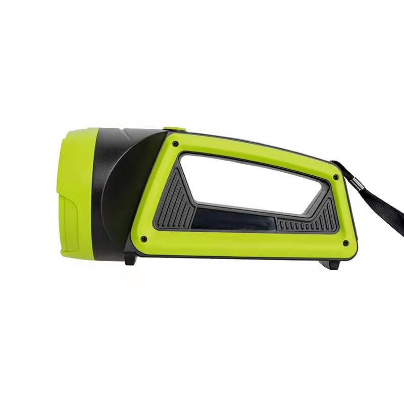 Cross-border best-selling high-power portable searchlight, outdoor camping light, USB with output and input red light warning light details Picture