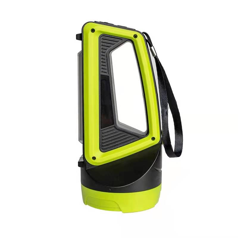 Cross-border best-selling high-power portable searchlight, outdoor camping light, USB with output and input red light warning light Specification image