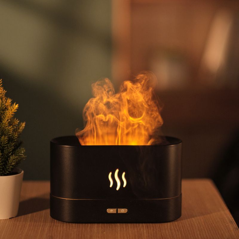Aromaterapia de llama creativa humidificador usb hogar pequeña oficina escritorio aromaterapia regalo crossover