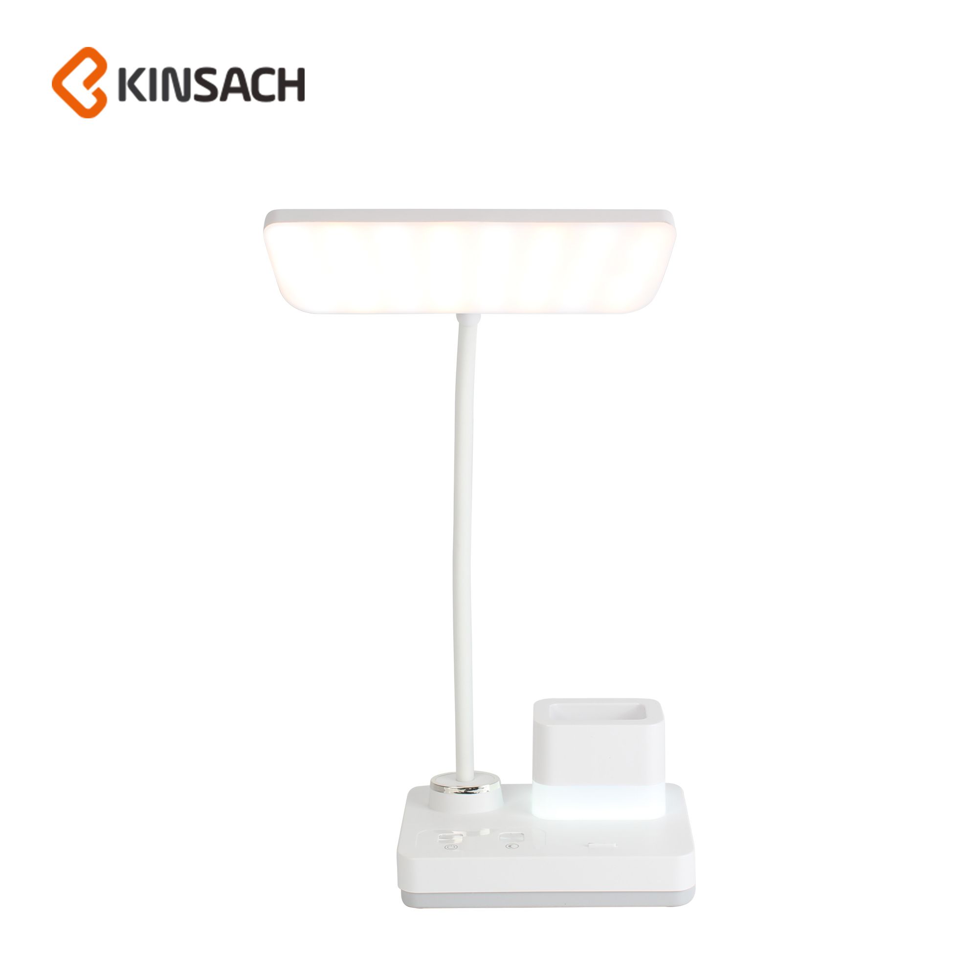 Foldable eye pencil holder lamp touch eye protection desk Student dormitory charging study children's bedroom Bedside lamp