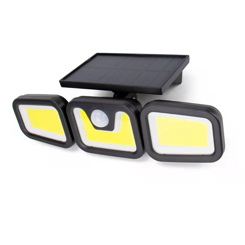 LED solar street lamps, outdoor garden lamps, waterproof and rainproof wall lamps, human body sensor indoor household lighting lamps, electric lamps details Picture