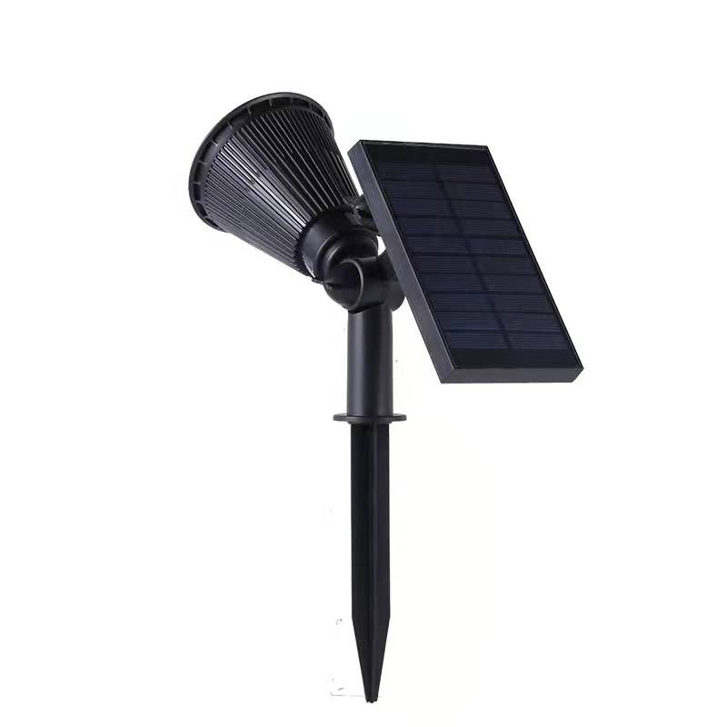 Solar led lawn lights, floodlights, rgb outdoor courtyard atmosphere lights, park wall lights, ground plug landscape lights Item Picture