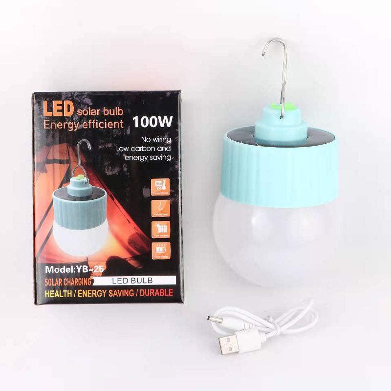 Solar-powered street stall lights, night market lights, ultra-bright, rechargeable wireless plug-in battery, special street stall lights with ultra-long battery life Item Picture