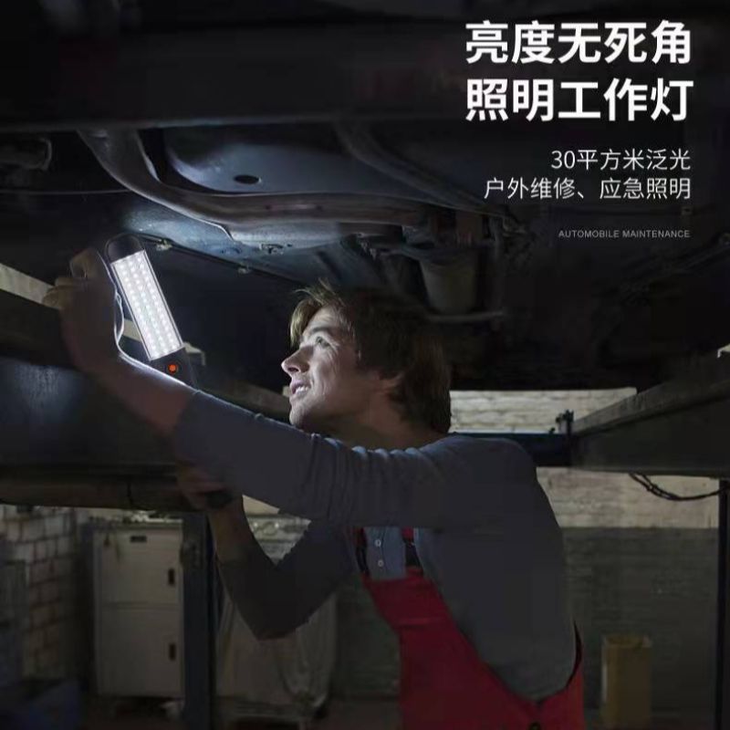 Strong flashlight, led with charging, multi-functional work light, fire alarm, outdoor self-defense, window-breaking device, car repair light Application Scenario