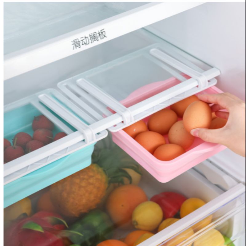 可折叠抽屉式冰箱收纳盒外贸专供产品图