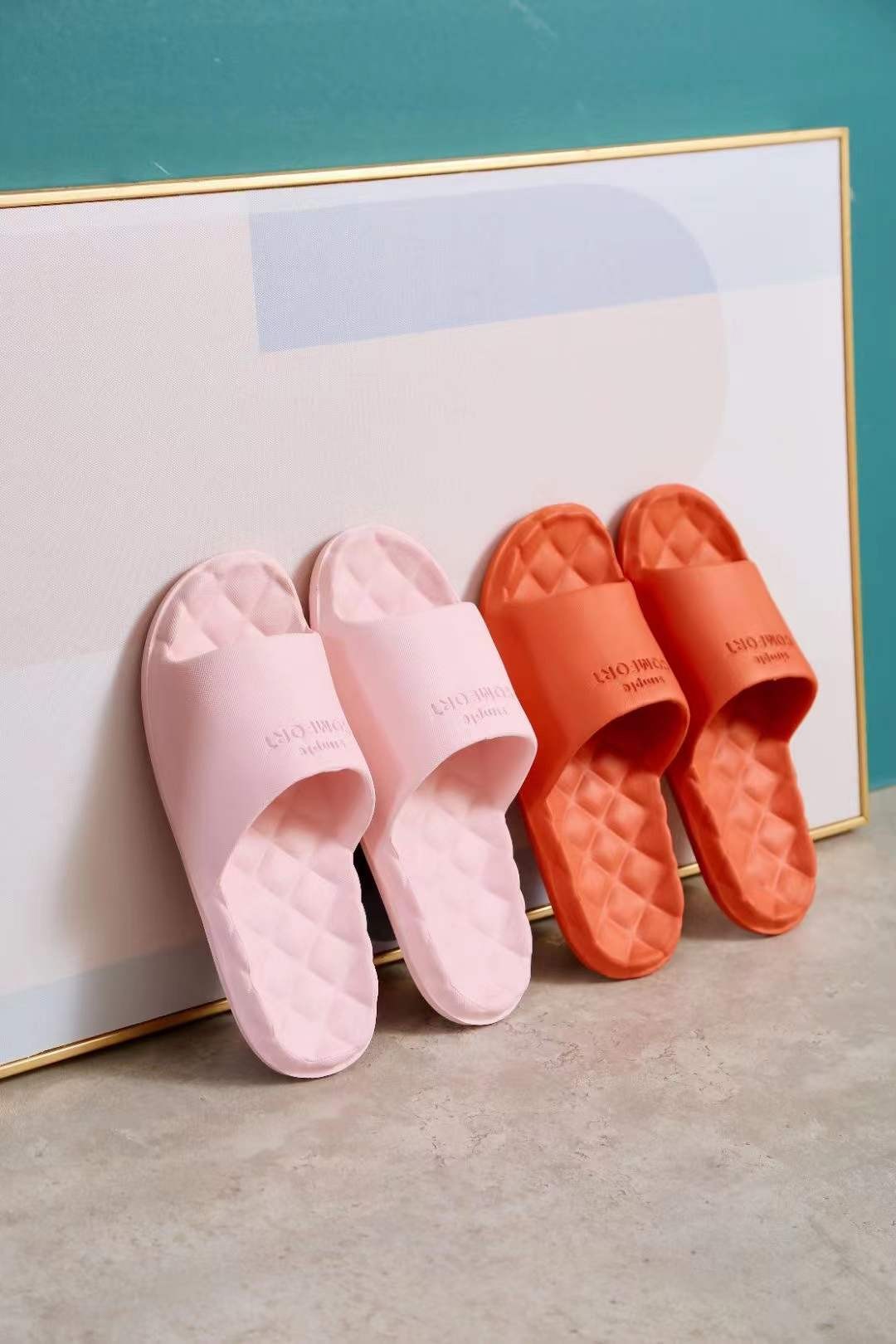 Eva high elastic non slip massage indoor slippers for men and women Application Scenario