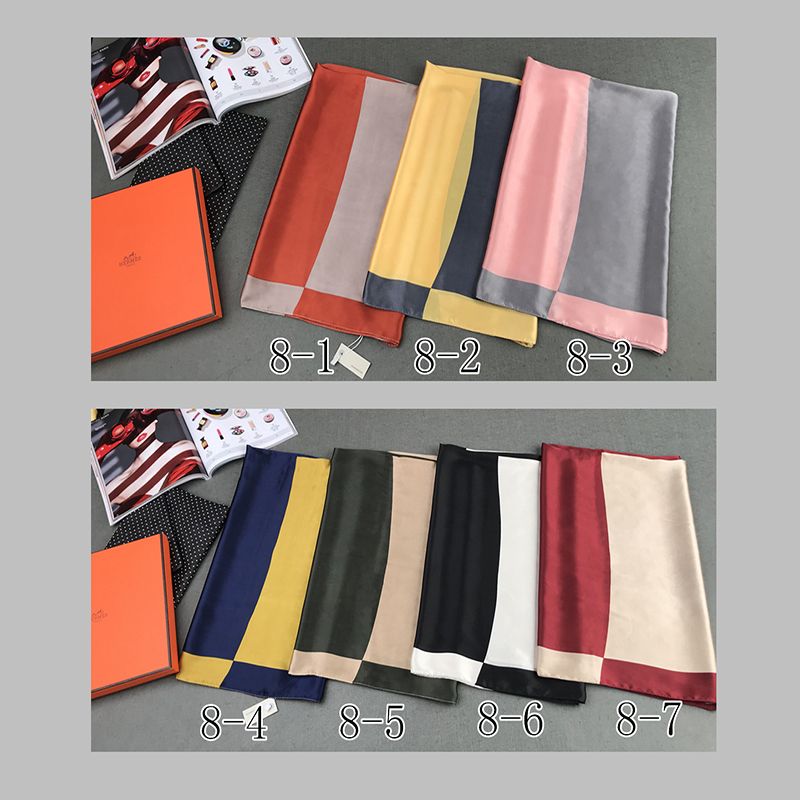 New neckerchief imitated silk fabric scarf thumbnail