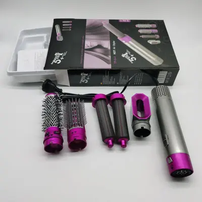 New hot air hairdressing styling five-in-one hair dryer thumbnail