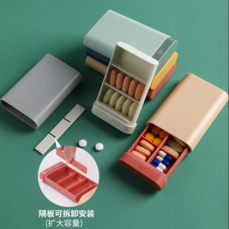 Mini pill box 7 days packing foreign trade