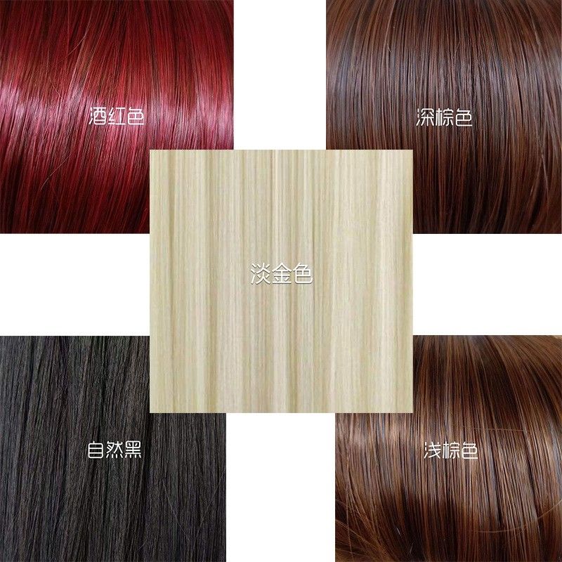 Comercio exterior viento natural europa y Estados Unidos peluca cabello largo rizado seda de alta temperatura fibra química peluca cambio de peinado africano rizo cabeza cubierta Specification image