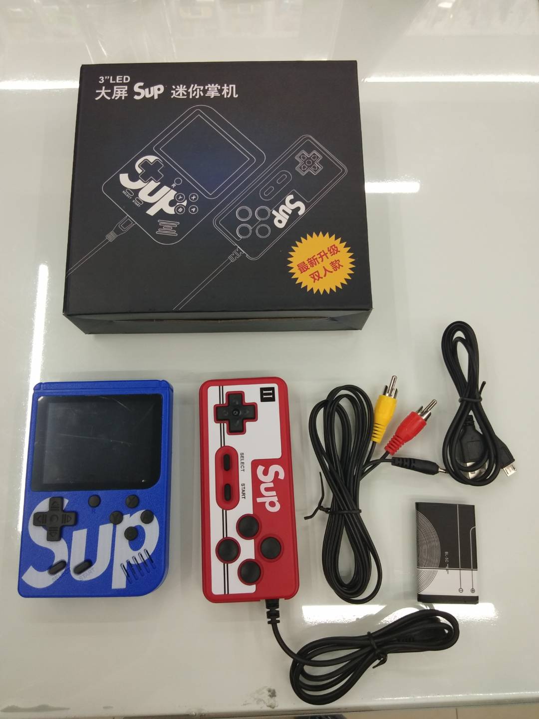 9803 With Gamepad Color Screen Built-In 400 Games With Blue, Red And Black Three Colors With Gamepad