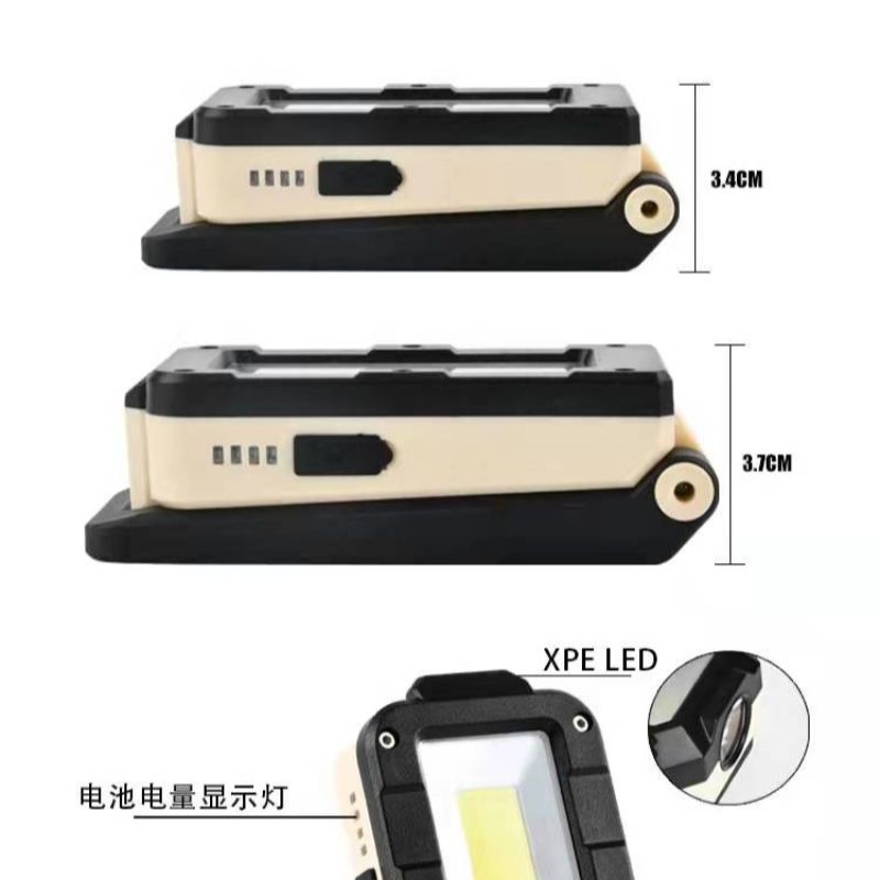 New folding portable LED camping light, tent light, USB charging, car maintenance and inspection light pic 2