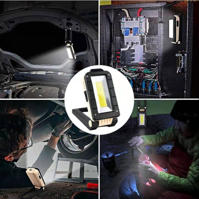 New folding portable LED camping light, tent light, USB charging, car maintenance and inspection light pic 9