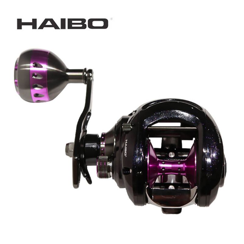 Hai Bo Thunder Anti-explosion Line Magnetic brake Slow-rotating iron plate Wheel for sea fishing heavy-duty freshwater lure water drop wheel Item Picture