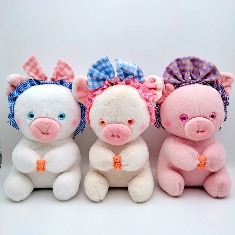 8 inch cartoon pig girl girl doll child comfort doll claw wholesale plush toy wedding gift