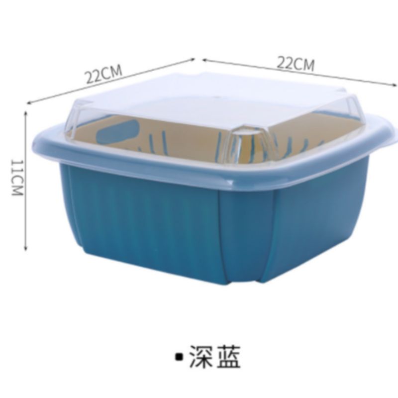 多功能双层沥水篮外贸专供产品图