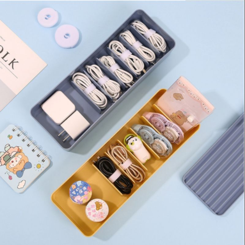 Desktop data charging cable headset packing box foreign trade