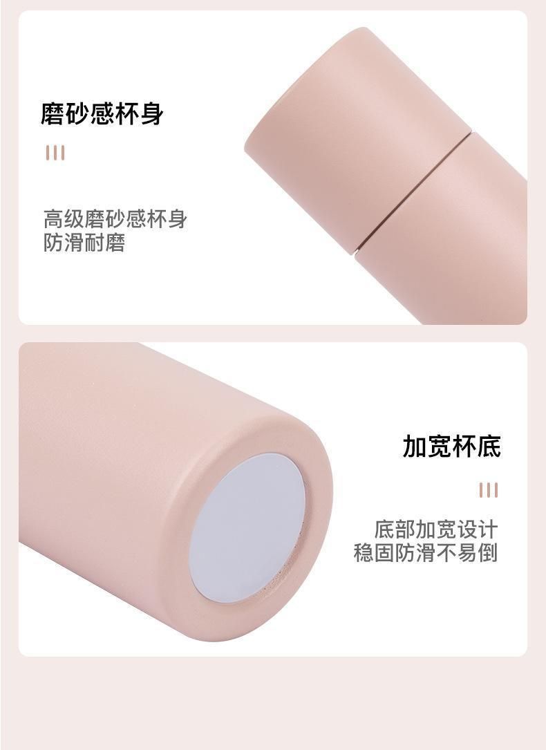 迷你保温杯韩版便携学生磨砂礼品杯镜面内胆保温杯女可印LOGO详情19