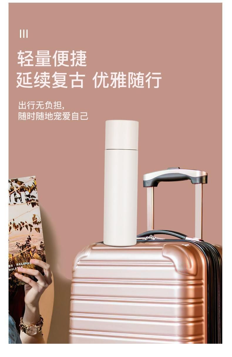 迷你保温杯韩版便携学生磨砂礼品杯镜面内胆保温杯女可印LOGO详情12