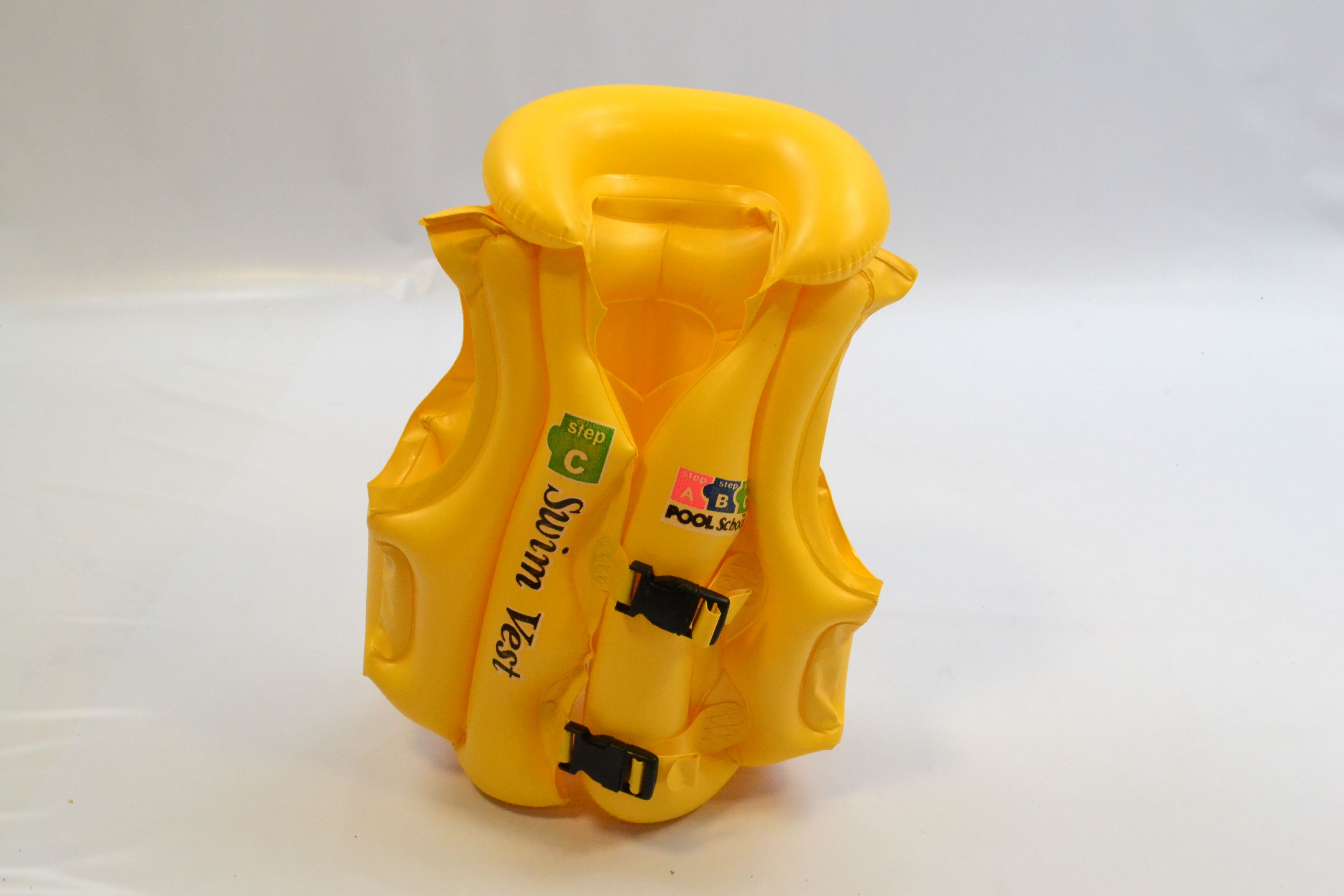 Rainbow Rain Summer Time inflatable life jacket for children and teens 1 details Picture