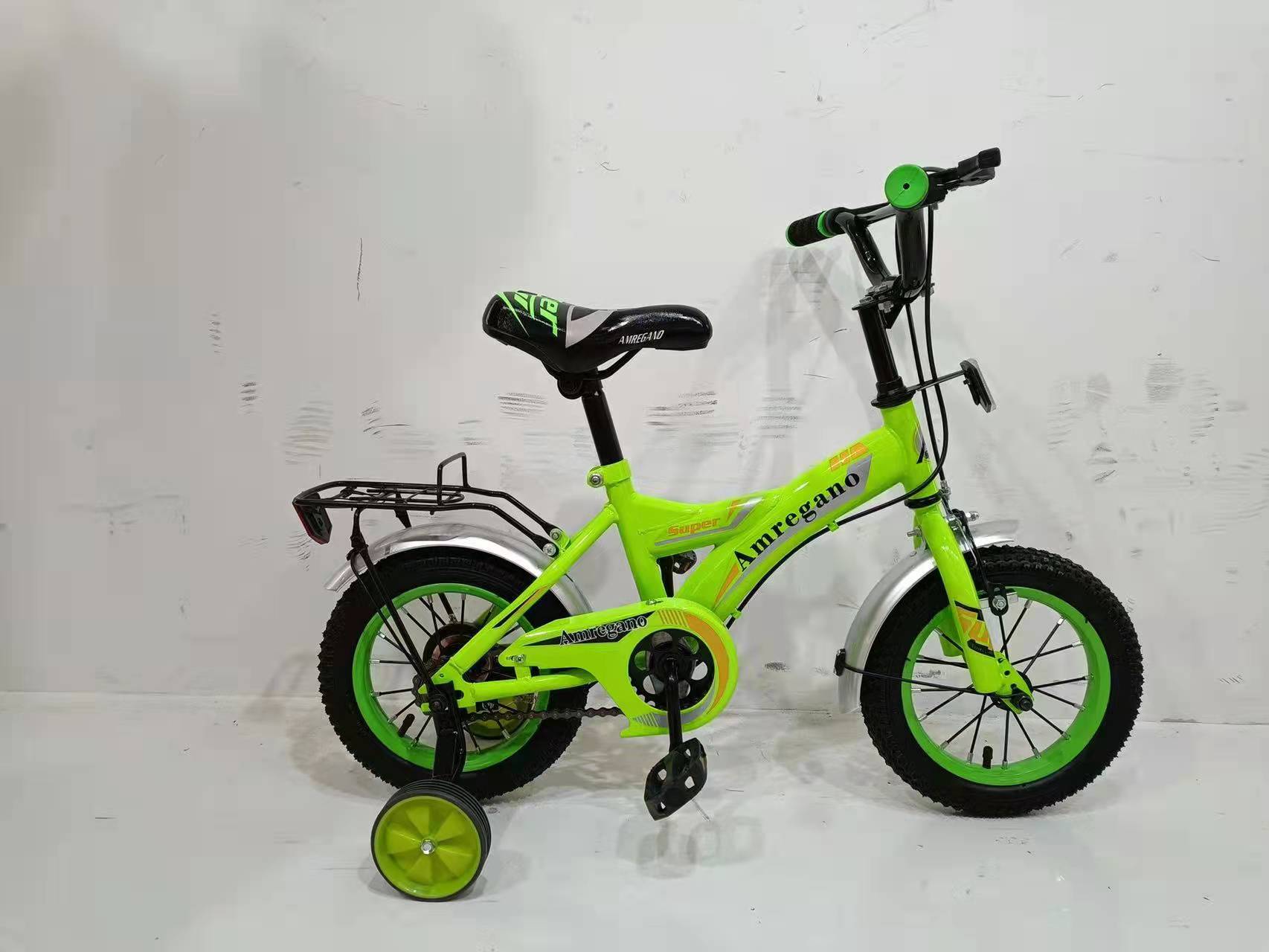儿童自行车12/16寸新款童车带铁车篮男女童车儿童自行车