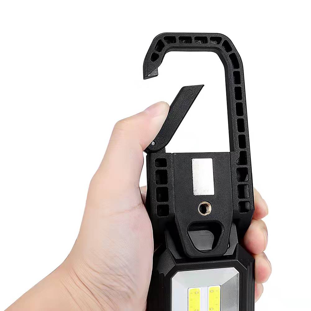 New COB work light, USB charging, magnetic multi-functional maintenance light, portable led flashlight Specification image